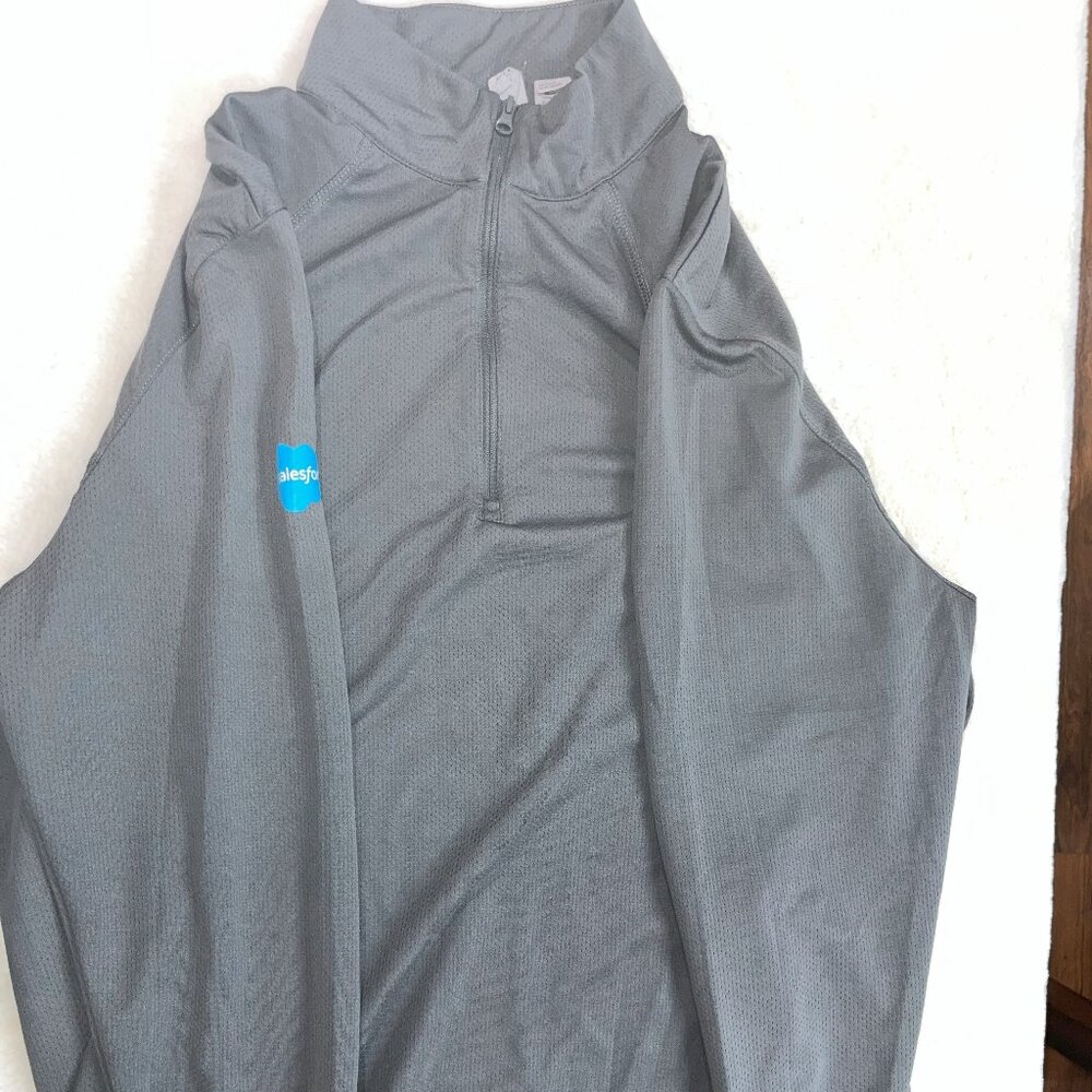 Athletic pullover quarter zip - Salesforce branded